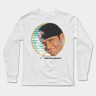 Men of the Sea Vintage 70s Cigarettes Guy Long Sleeve T-Shirt